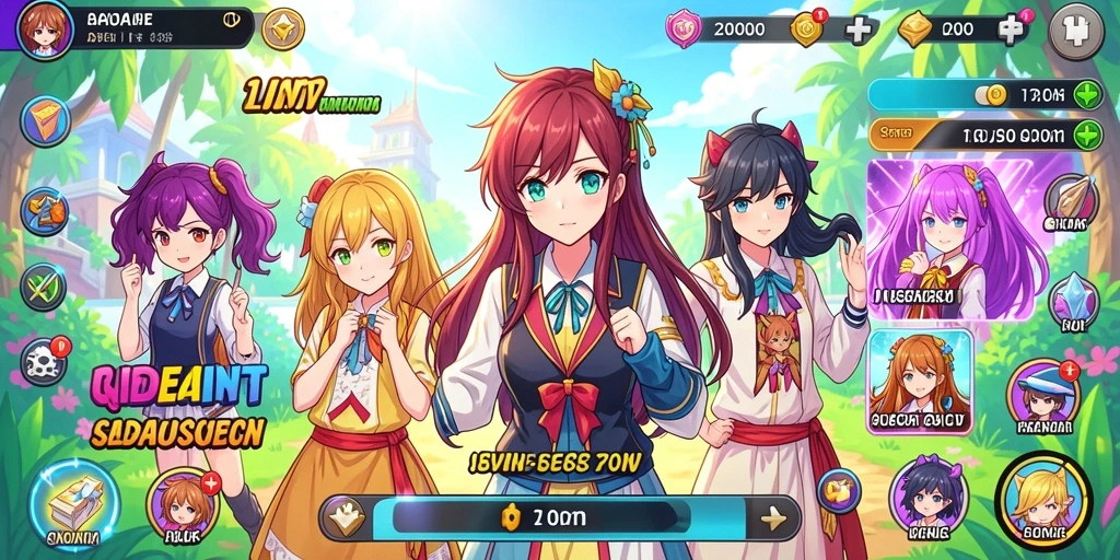 Tampilan awal yang menarik dengan banyak pilihan slot.