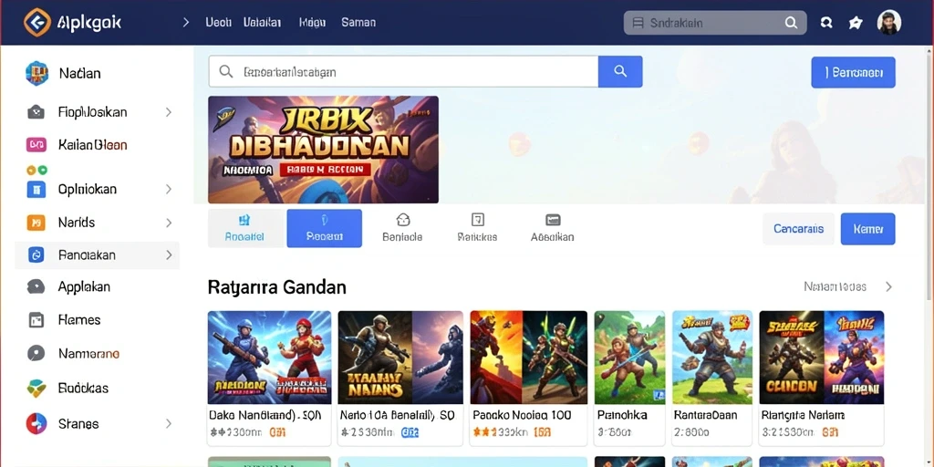 Tampilan antarmuka yang menarik dan user-friendly.