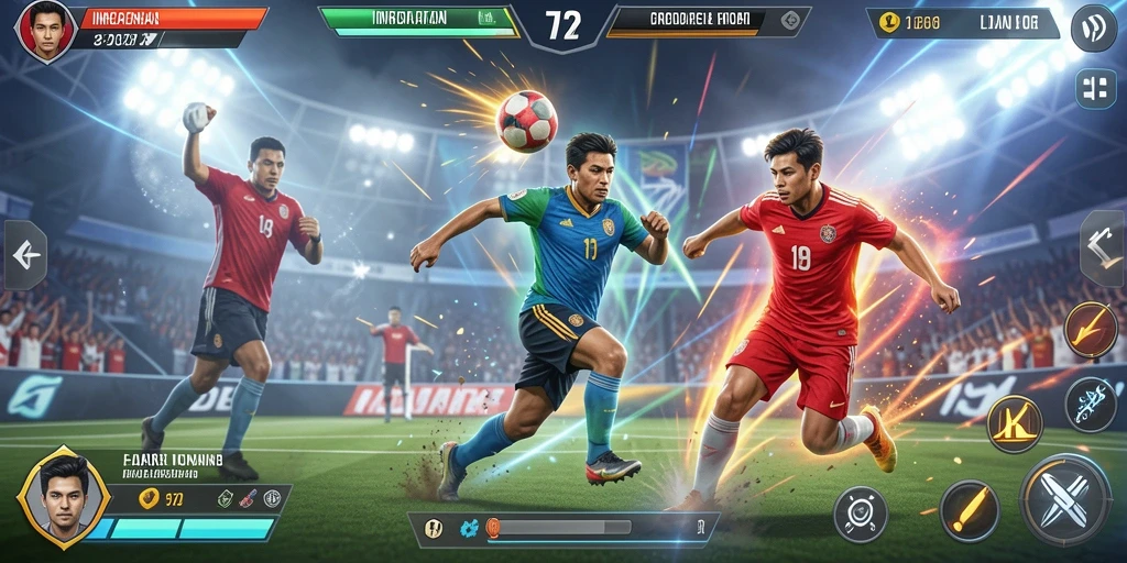 Tampilan awal yang penuh warna dan menarik.