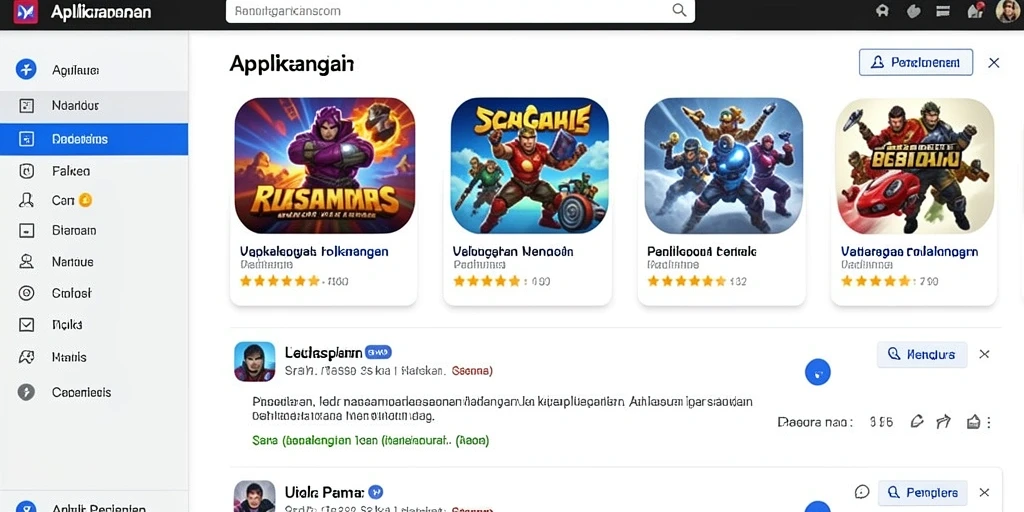 Tampilan awal yang menawan dan memikat.