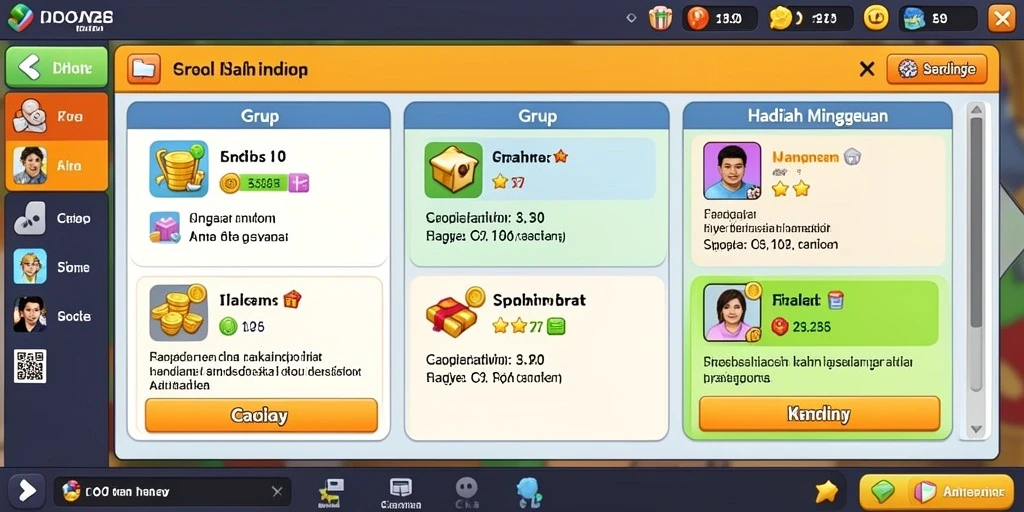 Tampilan awal aplikasi yang menarik dan informatif.